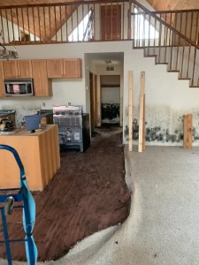 Mold remediation project completed by The Christopher Company
